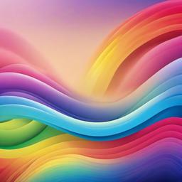 Rainbow Background Wallpaper - sky with rainbow background  