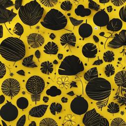 Yellow Background Wallpaper - black and yellow background aesthetic  