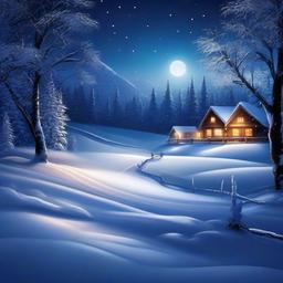 Winter background wallpaper - wallpaper snow night  