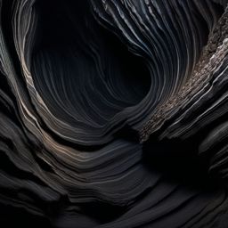 Black Background Wallpaper - Dive into the enigmatic depths of Carlsbad Caverns National Park, where darkness and intricate rock formations create an otherworldly atmosphere.  intricate patterns, splash art, wallpaper art