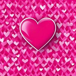 Heart Background Wallpaper - pink with heart background  