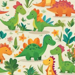 Cute Dinosaur Clipart Free,Free and charming dinosaur illustrations  vector clipart