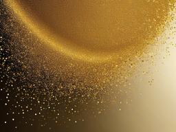 Gold Background With Glitters  