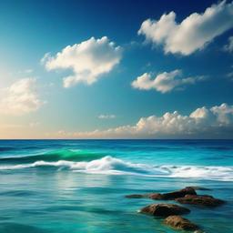 Ocean Background Wallpaper - ocean sky background  