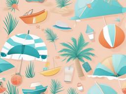 Cute Wallpaper Beach - Beachy vibes with cute elements  ,desktop background wallpaper