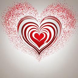 Heart Background Wallpaper - white red heart background  