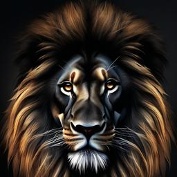 Lion Background Wallpaper - black lion hd wallpaper  