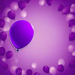 Purple Background Wallpaper - purple balloon background  