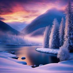 Winter background wallpaper - pretty winter wallpaper  