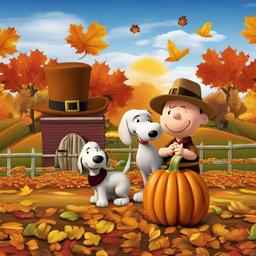 Thanksgiving Background Wallpaper - peanuts thanksgiving background  