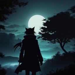 anime dark wallpaper  