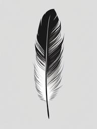 sketch of a feather  minimal rough sketch scribbles,doodles,black and white