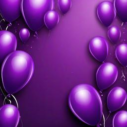 Party Background Wallpaper - purple balloons background  