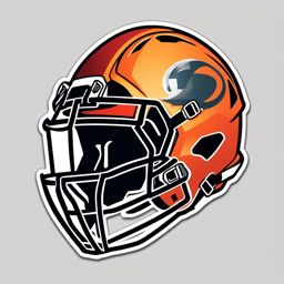 Football Sticker - Football for sports enthusiasts, ,vector color sticker art,minimal