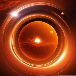 Orange Background Wallpaper - orange planet wallpaper  