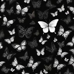 Butterfly Background Wallpaper - butterfly backgrounds black  