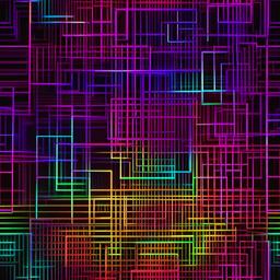 Neon Background Wallpaper - neon grid background  