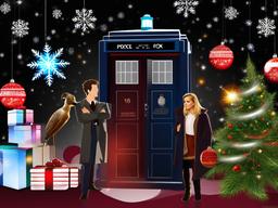 Doctor Who Christmas Wallpaper  