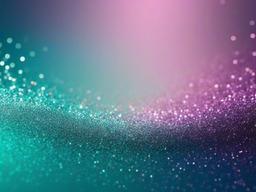 Teal Ombre Glitter Background  