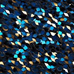 Glitter background - blue and black glitter background  