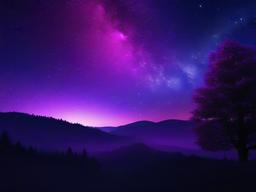 Purple Galaxy Night Sky Wallpaper  ,desktop background wallpaper