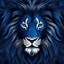Lion Background Wallpaper - lion dark blue wallpaper  