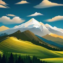 Mountain Background Wallpaper - light mountain background  