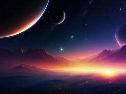 Space Sky Wallpaper  ,desktop background wallpaper