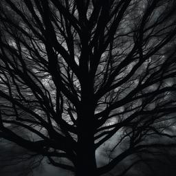 Dark Tree Wallpaper 4K  ,desktop background wallpaper