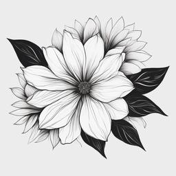 easy sketch of flower  minimal rough sketch scribbles,doodles,black and white