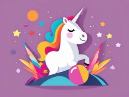 Unicorn Pop It Clipart - Trendy and fun unicorn pop it clipart illustrations for a playful vibe.  vector art, clipart, minimal