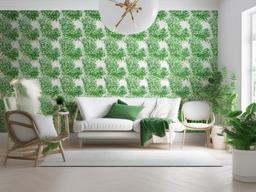 White Green Wallpaper - Fresh mix of white and green, evoking clean, natural vibes.  background wallpaper