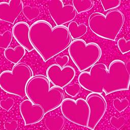 Heart Background Wallpaper - background pink love  