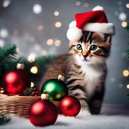 Cat Background Wallpaper - christmas cat wallpaper iphone  