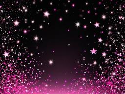 Black And Pink Background-Black with soft pink highlights and sparkling stars  background wallpaper