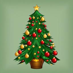 Xmas Tree  clipart