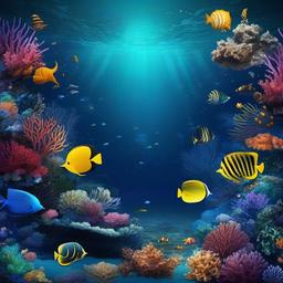 Ocean Background Wallpaper - deep sea wallpaper  