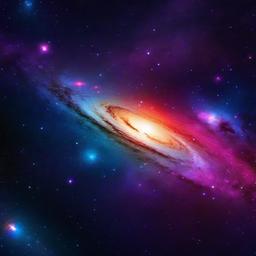 Galaxy Background Wallpaper - galaxy colorful background  