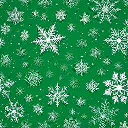 Christmas Background Wallpaper - green snowflake background  