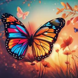 Butterfly Background Wallpaper - butterfly wallpaper theme  