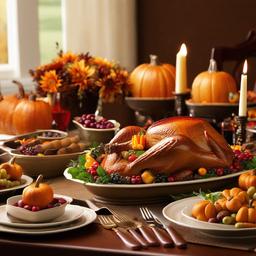 Thanksgiving Background Wallpaper - thanksgiving table background  