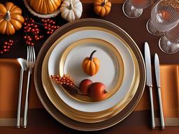 Thanksgiving Wallpaper-A festive Thanksgiving table setting, with elegant tablecloths, sparkling centerpieces, and festive tableware.  aesthetic background wallpaper