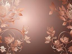 Rose Gold Cute Wallpaper - Delicate rose gold wallpaper with cute design elements.  background wallpaper