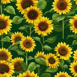 Sunflower Background Wallpaper - sunflower green background  