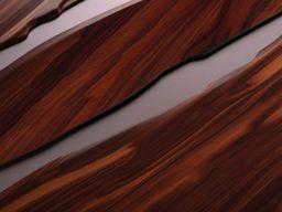 Rosewood with a rich, reddish-brown hue and an exotic, polished surface top view, product photoshoot realistic background, hyper detail, high resolution