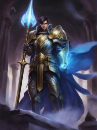 saihate no paladin - defends a cursed necropolis from encroaching darkness as a noble paladin. 