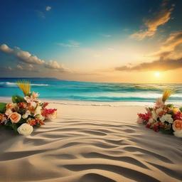 Beach background - beach wedding background hd  