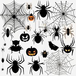 Spider clipart - Halloween-themed spider decoration  