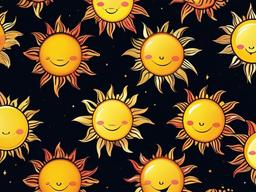 Cute Sun Wallpaper - Bright sun with cute style  ,desktop background wallpaper