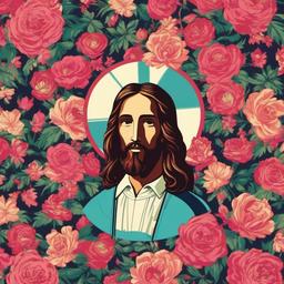 preppy jesus wallpaper  background